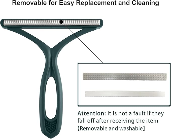 Pet Hair Remover, Portable Dog Cat Hair Remover, Lint Remover, Reusable Pet Hair Removal Tool, Lint Shaver Cleaner Pro, Carpet Scraper for Couch Furniture, Blanket, Clothing, Carpet, Rugs (5)