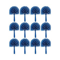 SPARTA Flo-Pac Rounded Duster Cleaning Duster with Electrostatically Charged Bristles for Cleaning, 9 X 7 X 7 Inches, Blue, (Pack of 12)