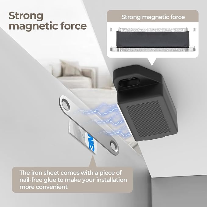 Cabinet Magnetic Catch Door Latch 30LB for Kitchen Drawer Magnets to Stay Closed Magnetic Catch Closet for Drawer（Black 18 Pack）
