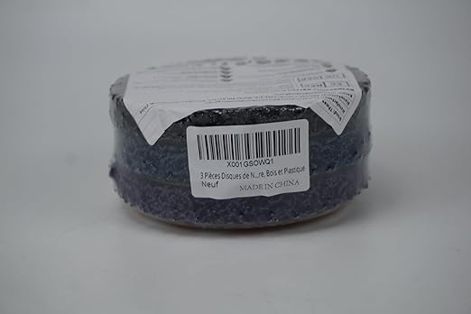 4-1/2" x7/8'' Stripping Discs Rust Remover Wheel Remove Paint and Oxidation Poly Strip Wheel Disc Abrasive Angle Grinding Wheel - 3 Pack(Purple/Blue/Black)