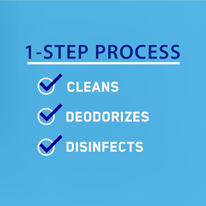 VIREX CBD540557 All Purpose Disinfectant Cleaner - Kills 99.9% of Germs and Eliminates Odors, Ready-to-Use Liquid Refill, Lemon Scent, 1-Gallon (Pack of 2)
