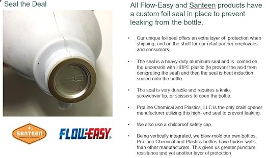 Santeen - 700-6 Grease Hair Drain Opener Quart 32oz