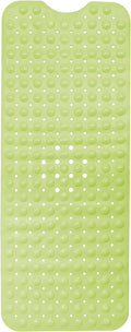 ENKOSI Bath Mat - Large Non Slip Bathtub & Shower Mat - Extra Long 40 x 16 Inch Bathroom Mats for Tub Nonslip Anti Slip Bathmats (40x16 Green)