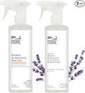 MORE - Twin Pack - Includes Stone & Quartz Cleaner + Polish - Granite, Quartz & Marble Cleaner & Polish - For Kitchen & Bathroom Countertops - Pack of 2 16oz Sprays - Lavender Verbena