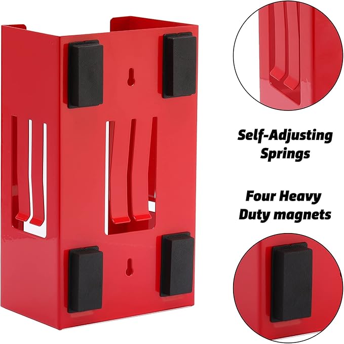 AIRTOON Magnetic Glove Dispenser, Disposable Gloves Box Holder, Glove Holder for Wall Mount, Magnetic Glove Box Holder