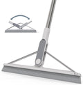 KOLLIEE Floor Squeegee Rubber Squeegee Broom Floor 61" Handle Adjustable Window Squeegee for Tile Floor Pool Deck Bathroom Window Floor Wiper