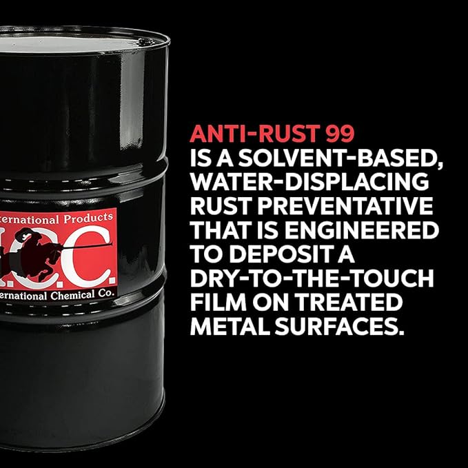 Anti-Rust 99 High-Performance Evaporative Solvent Rust and Corrosion Preventative; MIL C 16173 D Grade 3; 55 Gallons