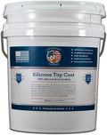 Countryman Coatings 100% Silicone Roof Coating - Restore Your Roof in a Day - Seal Leaks, Cracks, Seams, Penetrations - Adheres to All Surfaces (4.75 Gallon, White)