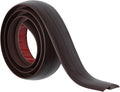 Floor Transition Strip Self Adhesive Carpet & Flooring Transitions Edging Trim Strip PVC Threshold Transitions Suitable for Threshold Height Less Than 5mm (3.3Ft, Black Walnut)