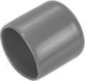uxcell 20pcs Rubber End Caps 24mm ID Vinyl PVC Round Tube Bolt Cap Cover Screw Thread Protectors Dark Grey
