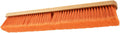PRO SOURCE Safety Orange Push Broom Head with Threaded Wood Block: 24" Wide