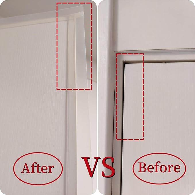 T Shape Door Seal Strip for Door & Windows Gaps，Draft Stopper Bottom Sweep Weather Stripping for Energy Saving, Noise Reduction,Easy Install (Transparent, 1.38" W x 19.7Ft)
