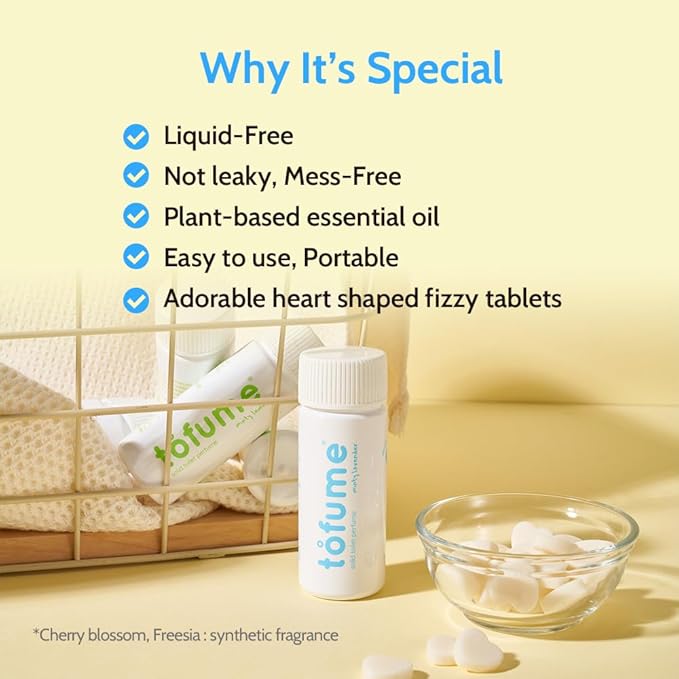 Effervescent Bathroom Air Freshener - Lemon Eucalyptus - Toilet Deodorizer, Bathroom Odor Eliminator, Toilet Freshener, Flushable Air Freshener Toilet Tablets, 1 Pack (30 Tablets)