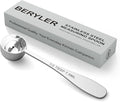 1PCS 1/2tbsp(1.5tsp, 7.5 ml) Single Measuring Spoon, Stainless Steel Individual Teaspoon, Metal Measure Scoop with Gift Box