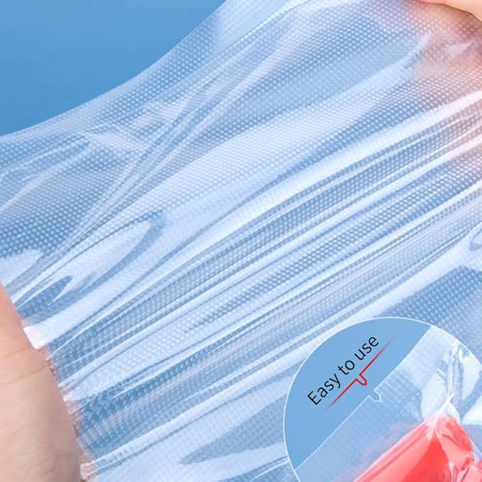 Premium Vacuum Sealer Bags 200 Quart 8" x 12", Pre-cut food saver bags, BPA Free & Heavy Duty Vacuum Freezer Bags. Commercial Grade, Sous Vide, Seal a Meal
