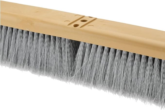 PRO SOURCE Fine-Sweep Push Broom Head with Bolt-On Connection: Extra-Wide 36 inch
