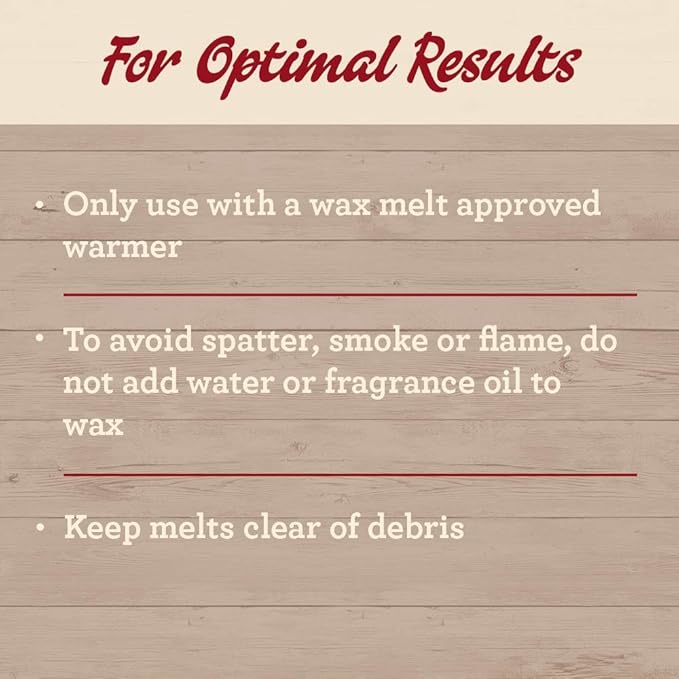 Our Own Candle Company Premium Wax Melt, Mulled Cider Scent, 6 Cubes, 2.4 oz (4 Pack)