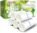 Small Clear Trash Bags – FORID 2.6 Gallon Garbage Bags Wastebasket Bin Liners 220 Count Plastic Trash Bags for Bathroom Bedroom Office Garbage Can (220 count)