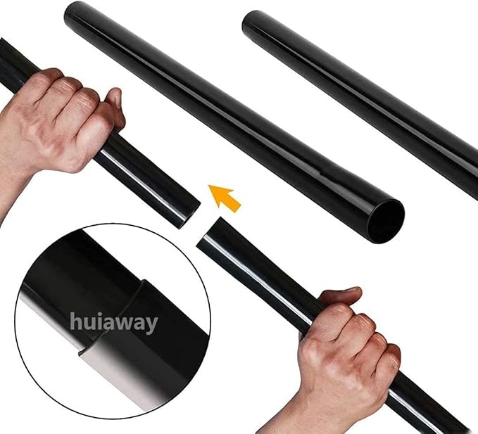 3 Pcs 1.25inch 32mm Vacuum Extension Wand 1 1/4" Plastic Wand Pipe for Vacuum Cleaner Replacement Tubes Extend to 14.6 inch Long