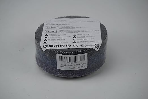 5" x7/8" Stripping Discs Rust Remover Wheel Remove Paint and Oxidation Poly Strip Wheel Disc Abrasive Angle Grinding Wheel - 3 Pack(Purple/Blue/Black)