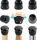 Ezprotekt 24 Pcs Black Chair Leg Sliders for Carpet, Round Teflon Furniture Glides for Rug, Carpet Sliders Protectors Caps for Couch, Dining Table Chair, Bar Stool Legs (L Fit: 1-1/10" to 1-3/10")