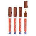 PATIKIL Grout Pen, 4 Pack Brown Tile Marker Waterproof Grout Sealer Pen Tile Repair Pens Paint Pens for Wall Floor Bathroom Kitchen Refresh