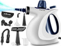 Handheld Pressurized Steam Cleaner with 11-Piece Accessory Set, Multi-Surface Steamer for Cleaning, All Natural Steam Cleaner for Home, Upholstery, Car, Floor, Kitchen and More