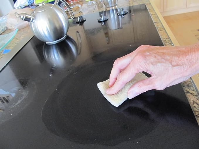 6 Scrub Sponges Kitchen by SCRUBIT, Multi-Purpose Scouring Pads, Non-Scratch Cleaning Sponges for Dishes, Pots & Non-Stick Cookware - Long Lasting Dish Scrubbers for Kitchen, Bathroom & More