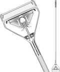 Commercial Mop Handle Heavy Duty,Industrial Metal Mop Stick Replacement for Home, Garage, Office, Workshop,Warehouse Floor Cleaning