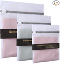 Lingerie Bags for Washing Delicates Pack Of 3 L/M/S Laundry Bags Mesh Wash Bags for Bra Socks Underwear Baby Clothes Garment Bag for Washing Machine