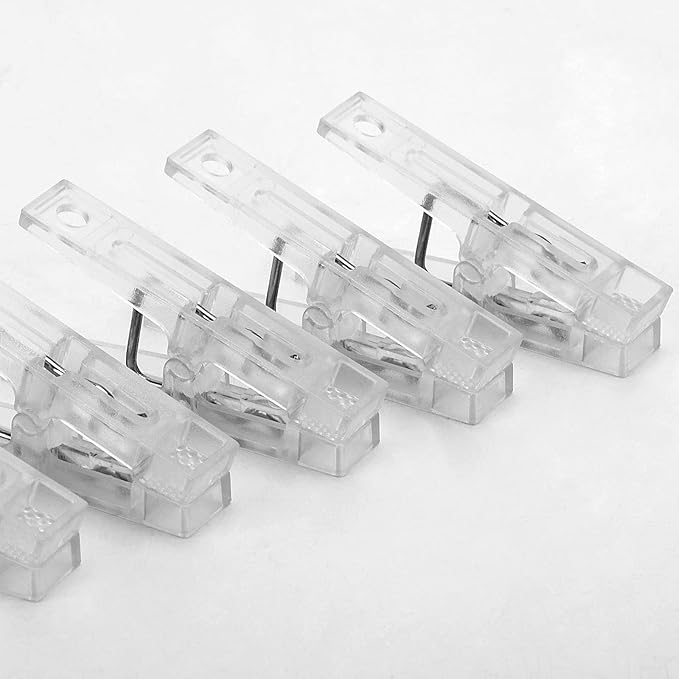 Beach Towel Clips 40 Pcs Plastic Beach Chair Clips for Towels Clothespins for Hanging Clothes