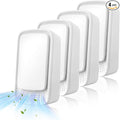 Plug-In Ionic Air Purifier (4), Home Air Ionizer, Silent Filterless Air Purifier, Silent Filterless Air Purifier for Home, Portable Negative Ion Air Freshener for Pet Odors, Dust, and Smoke.