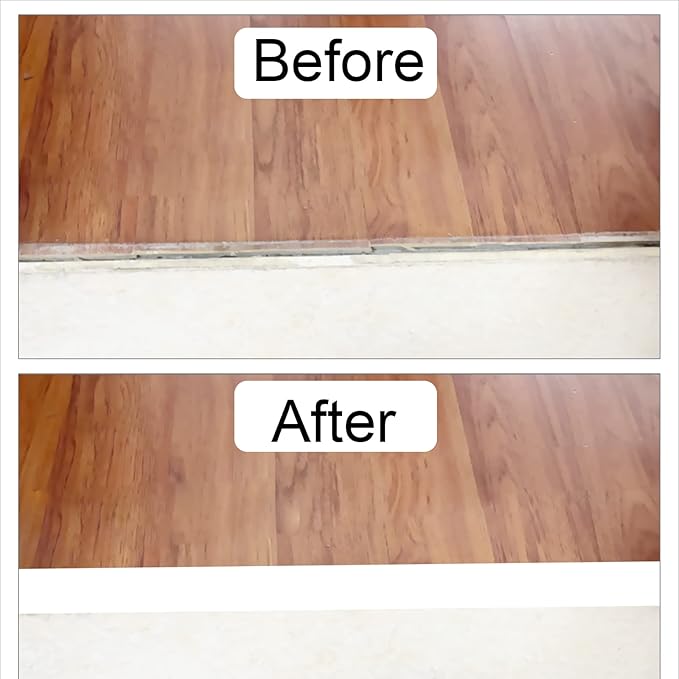 Floor Transition Strip & Self Adhesive Floor Vinyl Floor Edge Trim Laminate Floor Gap Covering Joining Strip