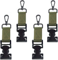Glove Holder Clip Grabber for Work, Rescue Firefighter Turnout Gear With Alligator Clip, Utility Strap 4 Pieces