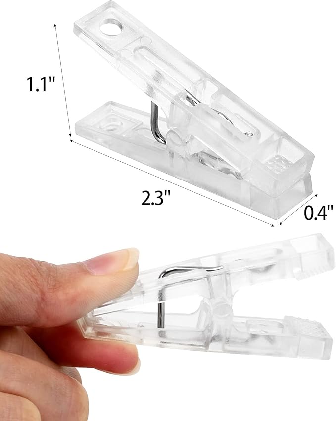 Beach Towel Clips 40 Pcs Plastic Beach Chair Clips for Towels Clothespins for Hanging Clothes