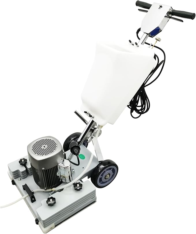 Floor Grinding Machine & Polisher - 3.43Gal Scrubber, 2834RPM, Commercial & Industrial Square Chassis, Multi-functional, 110V
