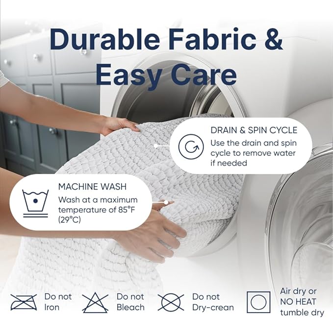 PAULATO BY GA.I.CO Queen Waterproof Mattress Protector – Mattress Cover for Queen Size Bed – Soft Noiseless Hypoallergenic Machine Washable – Waterproof Protector with Deep Elastic Skirt