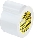 Window Weather Stripping Door Seal Tape White, 2.76in x 164FT, Automotive Weatherstrip Adhesive Seal Strip for Car Auto Trunk, Weatherproof Gap Sealing Sealer Draft Blocker, for Winter Summer