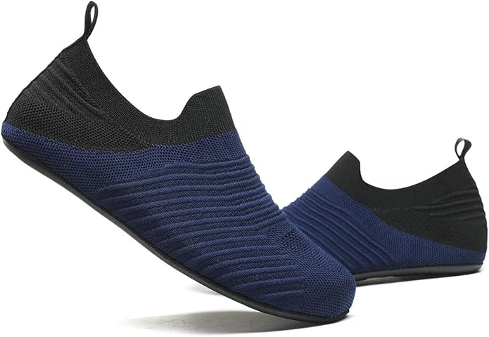 Adult Indoor House Slippers Socks Lightweight Non Slip Grip House Home Shoes for Women Men
