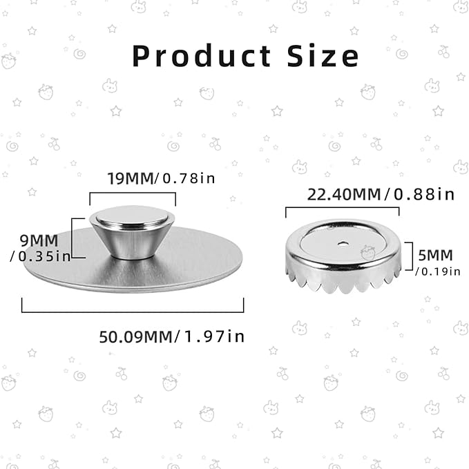 Magnetic Soap Holder, Stainless Steel Wall Mount Waterproof Bathroom Organizer for Showers/Sinks (Soap Holder-3M)
