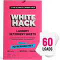 Laundry Detergent Sheets | Clothes Detergent Laundry Soap Sheets for Travel - Mess-Free, Ultra Concentrated, Recyclable Packaging, Stain Fighting - Refreshing Mist Scent, 60 Count