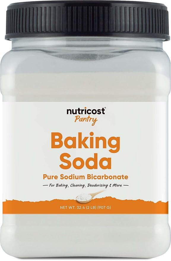 Nutricost Baking Soda (2 LBS) - For Baking, Cleaning, Deodorizing, and More (Pantry)