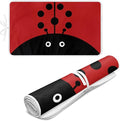 Cute Iron Mat Blanket Travel Foldable Ladybugs Ironing Pad Fabric Ironing Board Cover for Top of Tabletop,Brown Thick & Large Portable Iron Pads 32 x 16 Inch