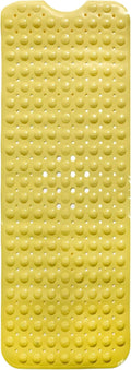 ENKOSI Bath Mat - Large Non Slip Bathtub & Shower Mat - Extra Long 40 x 16 Inch Bathroom Mats for Tub Nonslip Anti Slip Bathmats (Yellow), 1 Pack