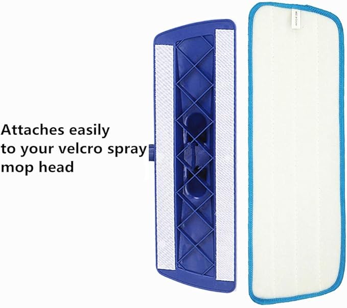 10 Pack Microfiber Spray Mop Replacement Heads for Wet/Dry Mops Floor Cleaning Pads Compatible with Bona Floor Care System