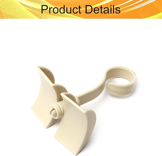 Rotating Belt Hanger 360°Rotatable Organizer 4 Hangers for Drying Towels Bras Clothes Gloves Plastic Laundry Sock Drying Hanger Beige 5Pcs