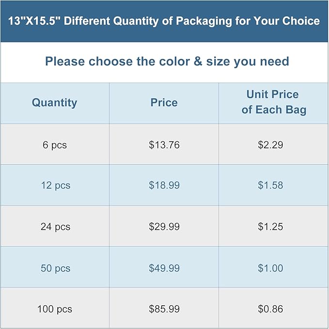 iMucci 13"X15.5" 100Pcs Mesh Laundry Drawstring Bag Nylon Drawstring Gym Bag with Cord Lock Closure