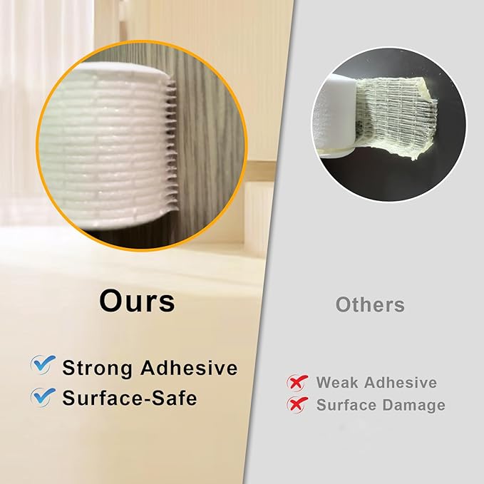 Strong Adhesive Weather Stripping, High Density Weatherproof Weather Stripping Door Seal Strip for Sliding Door, Windows,Noise-Reduction Foam Sealing Strip, White(1/2 in x 1/4 in x 13Ft)