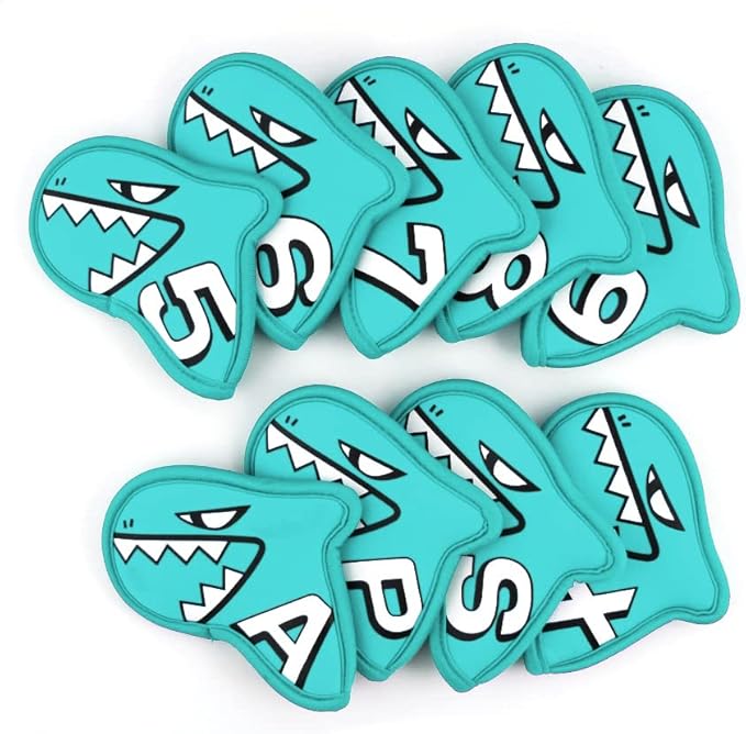 Palette Golf Iron Covers / 9pcs Set/Golf Head Covers/Golf Club Covers