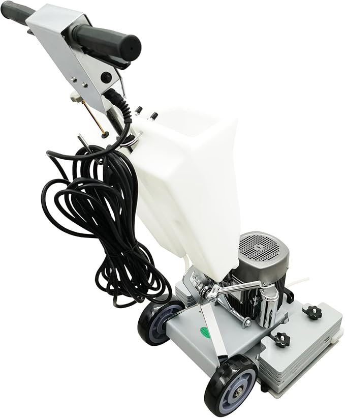Floor Grinding Machine & Polisher - 3.43Gal Scrubber, 2834RPM, Commercial & Industrial Square Chassis, Multi-functional, 110V